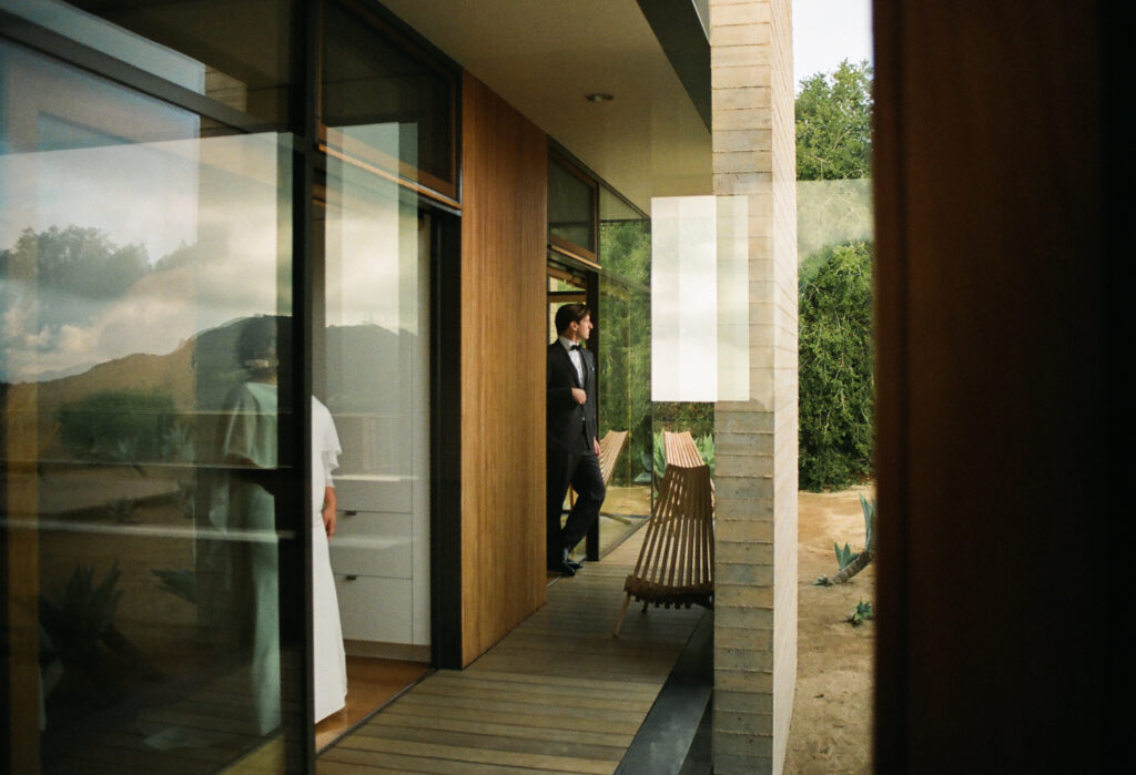 Intimate California Vow Renewal on Film in Topanga Canyon Los Angeles California